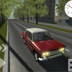 Катаемся на шахе в игре Russian Classic Car Simulator