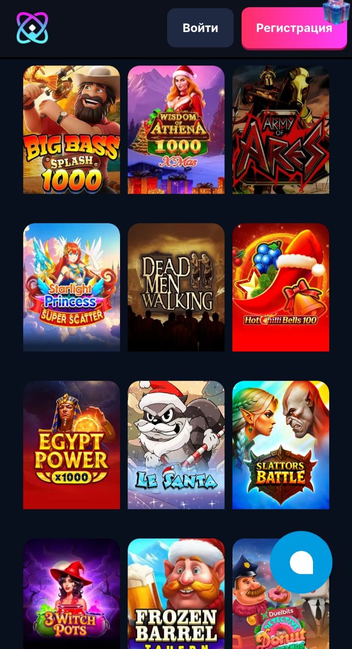 Популярные автоматы Атом казино